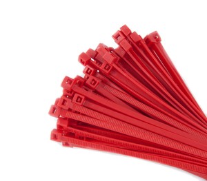 OPASKA KABLOWA 4.5X290 CZERWONA (100SZT)