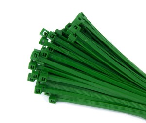 OPASKA KABLOWA 4.8X200 ZIELONA (100SZT)