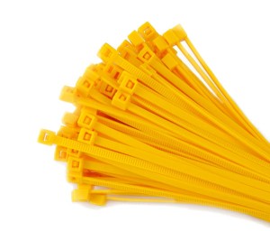 OPASKA KABLOWA 4.5X290 ŻÓŁTA (100SZT)